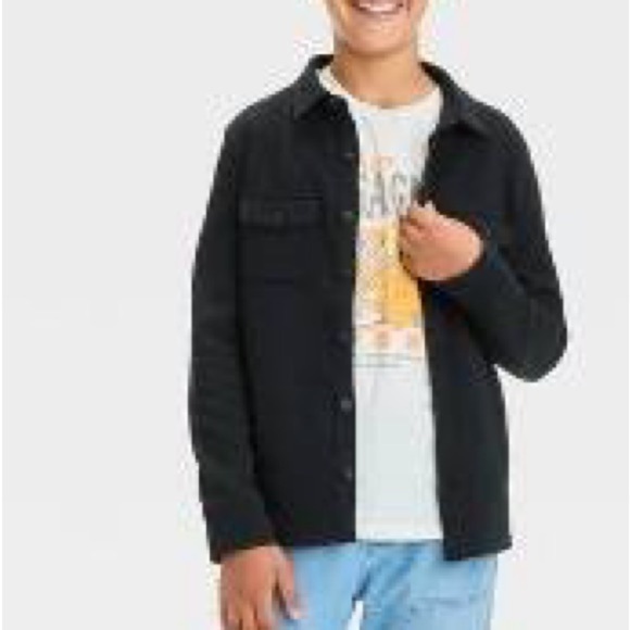 Art Class Boys Knit Shirt Jacket M (8) - Picture 6 of 9